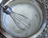 A picture of step 6 of Malai cake.