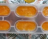 Foto del paso 2 de la receta: Helado de frutas (color naranja) y zanahoria