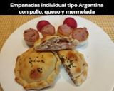 Foto del paso 15 de la receta Empanadas individual tipo Argentina con pollo, queso y mermelada