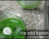 A picture of step 5 of Kiwi lemonade.