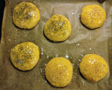 Foto del paso 1 de la receta: 55.🍞Panecillos de aceite de sésamo tostado