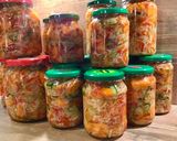 Vegyes vágott savanyúság - csalamádé télire recept fázis 2 fotója