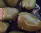 Foto del paso 5 de la receta: Pimientos verdes rellenos 🫑con carne de cerdo 🐷