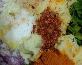 A picture of step 2 of Leftover Rice Cutlets.