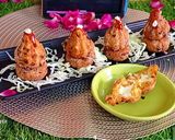 क्रिस्पी साबूदाना पोहा चीसी मोदक(CRISPY SABUDANA POHA CHEESE MODAK RECIPE IN HINDI) रेसिपी चरण 3 फोटो