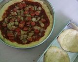 Foto langkah ke 5 dari resep Pizza hot tuna ala-ala.