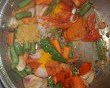 வால்நட் தேங்காய் பால் வெஜ் கிரேவி(சொதி) (Walnut thenkaaipaal veg gravy recipe in tamil) ரெசிபி ஸ்டேப் 3 புகைப்படம்