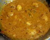 A picture of step 8 of Kashmiri Dum Aloo.