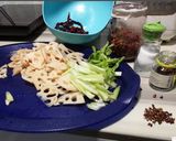 A picture of step 1 of Stir Fry Spicy Malak Lotus and Peanut.