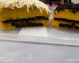 Foto langkah ke 6 dari resep Kue/cake vanilla marbel lapis chocolate.