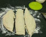 Foto del paso 7 de la receta: Pizza con todos los detalles, cantidades y esperas