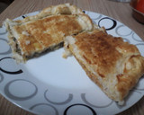 Foto del paso 7 de la receta: Hojaldre mixto con acelgas, atún y queso, y con atún y aceitunas