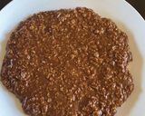 Foto del paso 2 de la receta: Postre rústico de chocolate y avena - sin hornear!