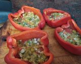 Foto del paso 3 de la receta: Moisés de Morrones con ensalada de Kale y Tomate