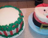 Foto del paso 11 de la receta: Pastel de fondant navideño