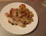 Foto del paso 4 de la receta: Gallineta con verduras 😋