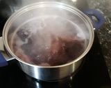 Foto del paso 1 de la receta: Infusión de remolacha con jengibre y ralladura de h. de aguacate