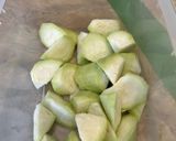 Hình bước làm 1 của món Canh Mướp Khía Nấu Tôm Khô