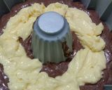 Foto langkah ke 6 dari resep Choco Cheese Banana Cake.
