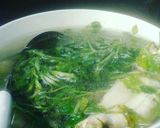 Hình bước làm 3 của món Canh xà lách xoong xương gà