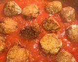 Foto del paso 5 de la receta: Albóndigas de Garbanzos en salsa y Spaghettis calabacín