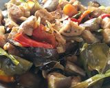 Foto langkah ke 5 dari resep Oseng Terong Mercon #sarapanku #cookpadcommunity_cilacap.