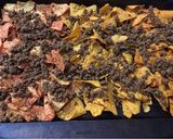 A picture of step 3 of Triple Blazing Hot Loaded Nachos.