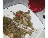 A picture of step 5 of Kwadon zogale and water mellon juice.