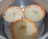 Foto langkah ke 5 dari resep Nasi Tim Telur Asin.
