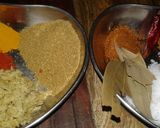 A picture of step 1 of Kidney beans/ Rajma Curry.