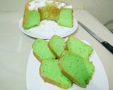 Foto langkah ke 9 dari resep Chiffon cake pandan.
