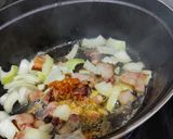 A picture of step 3 of Pasta Alla Vodka.
