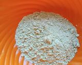 A picture of step 1 of Sattu Paratha.