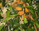 Foto langkah ke 9 dari resep Tumis Sayur Bayam Gendola/Malabar Sat Set.