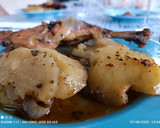 Foto del paso 7 de la receta: Pierna y contrapierna de pollo al horno con cosas