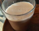 A picture of step 3 of Chocolate Banana thick smoothie.