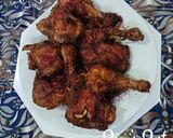 A picture of step 6 of Musakhan or Palestinian Sumac Chicken with Caramelized Onions.