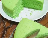Foto langkah ke 5 dari resep Bolu Pandan Kukus.