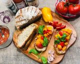 Hình bước làm 3 của món Bruschetta - hương vị mùa hè nước Ý