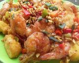Foto langkah ke 4 dari resep Udang tahu cabe garam.