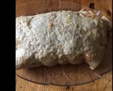 Une image de l'étape 7 de Italian flatbread farci en roulé au veau oignons caramélisés champignons fromage et épices.