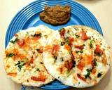 Mixed Veg Uthappam with Kara Chutney recipe step 6 photo