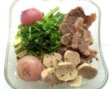Hình bước làm 8 của món Mì bò-bò viên