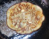 A picture of step 6 of Apple cinnamon pancake🍎🥞.