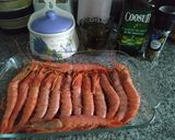 Foto del paso 1 de la receta: Gambones al horno con vino blanco