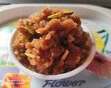 शिंगाडा पिठाचा हलवा (shingada pithacha halwa recipe in marathi) रेसिपी स्टेप 2 फोटो 