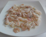 Foto del paso 14 de la receta: Carpaccio de merluza y gambas rojas