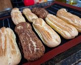 Foto del paso 8 de la receta: Eclair con craquelin (y sin) rellenos de crema pastelera