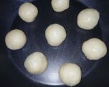 Foto langkah ke 9 dari resep Bakpia Teflon isi Ubi Ungu.
