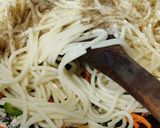 A picture of step 5 of Singaporian rice platter.